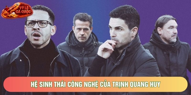 Hệ sinh thái công nghệ của Trịnh Quang Huy Hệ sinh thái công nghệ của Trịnh Quang Huy
