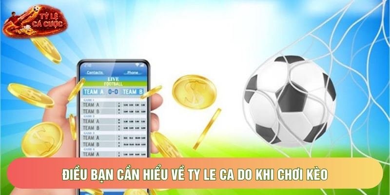 Điều bạn cần hiểu về ty le ca do khi chơi kèo